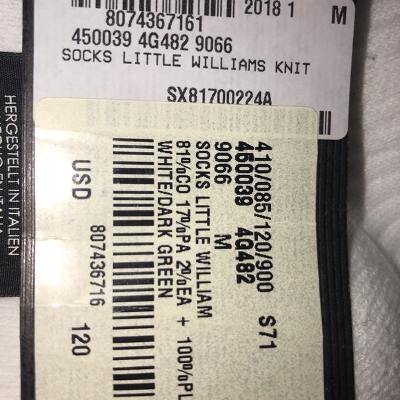 Gucci little William socks - Picture 4 of 7